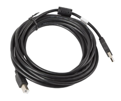 Kabel Lanberg USB-A(M)->USB-B(M) 2.0 5M CZARNY FERRYT